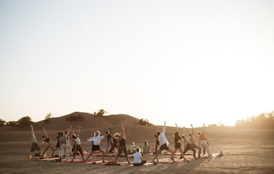 Doux passage vers 2024 dans le désert marocain