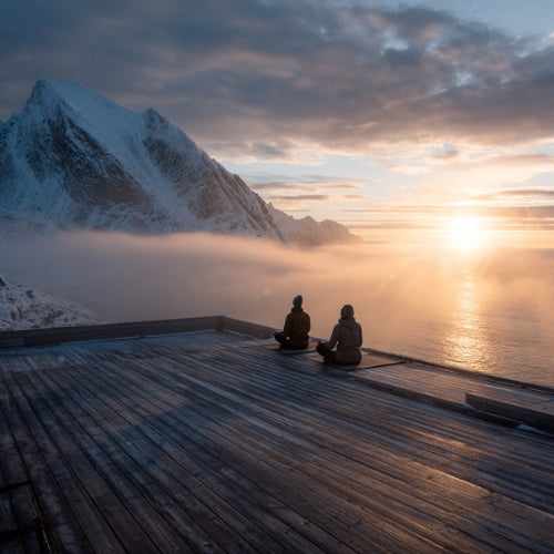 Nouvel an : Yoga, cocooning & aurores boréales en Norvège