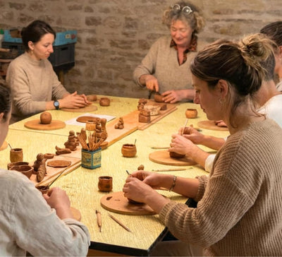 Nouvel An en Bourgogne : Yoga & Poterie dans une maison d’artiste