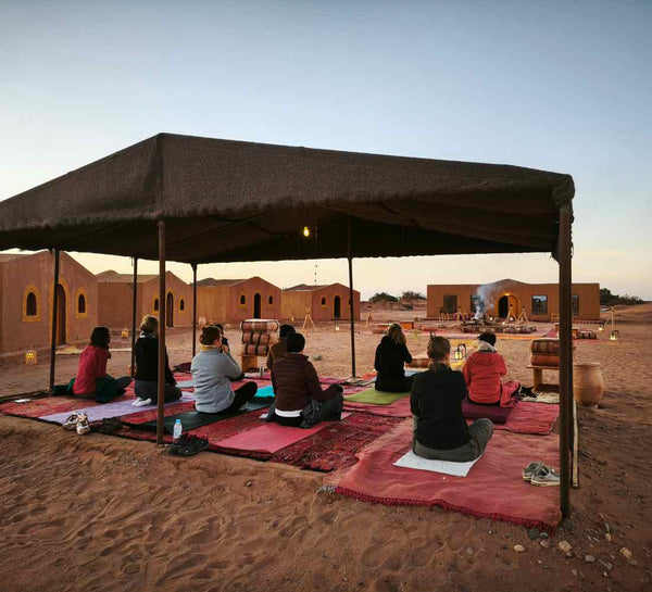 Nouvel an : Yoga & trek dans le désert marocain