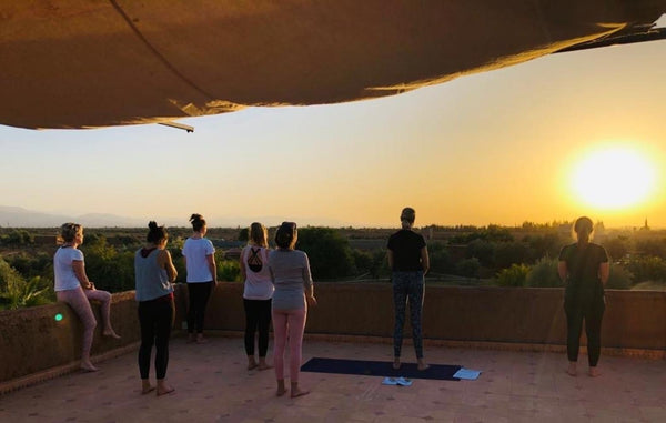 Yoga & Ressourcement Ultime à Marrakech Accueil - Agence de voyage Namastrip