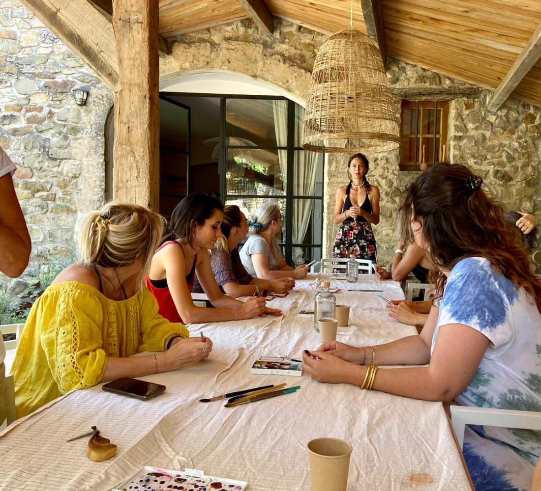 Retraite Yoga et Créativité en Provence - 7 jours