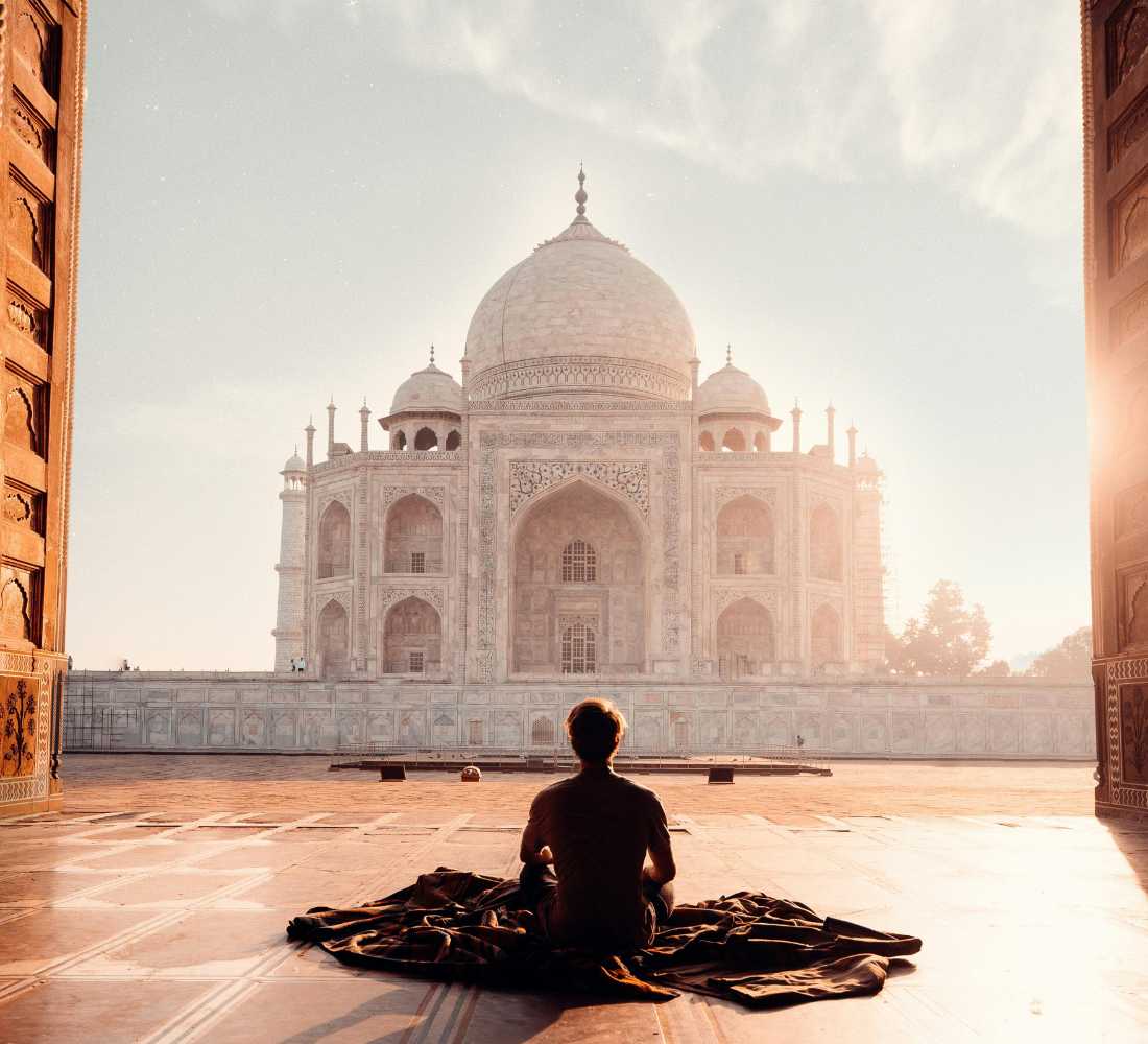 Taj Mahal en Inde