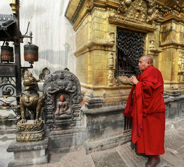 Sommets des Annapurnas au Népal
