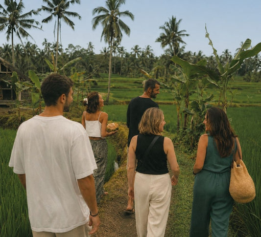 Bali Sacré : Traverser l’Île entre Rizières, Rituels & Océan