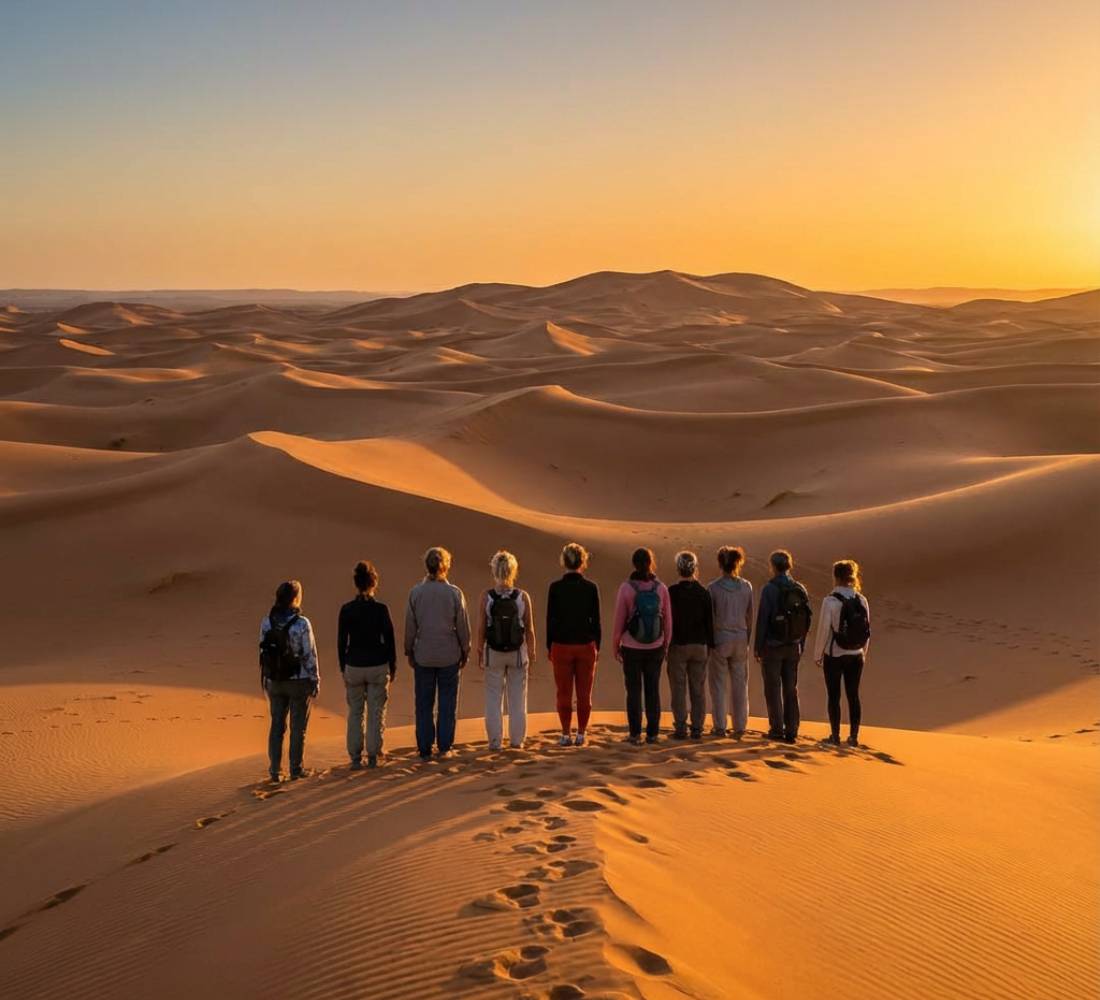 Le Souffle du désert : Yoga & Trek du Nouvel An