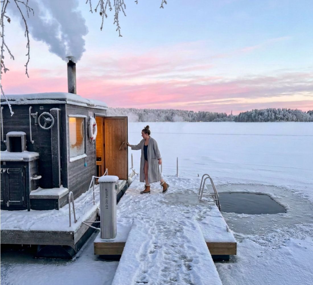 Retraite Nordique : Yoga, Sauna & Nature en Finlande