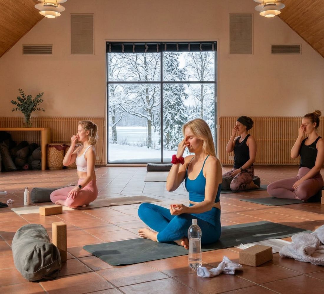 Retraite Nordique : Yoga, Sauna & Nature en Finlande