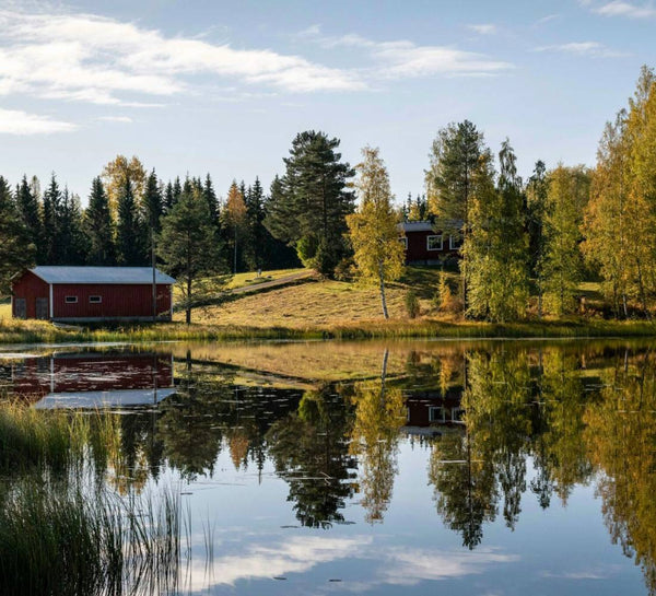 L’Été Heureux : Retraite nordique au bord d’un lac finlandais