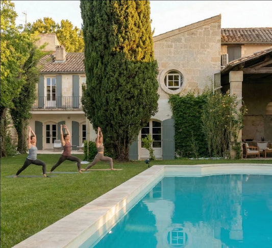 L'expérience No Stress & Yoga dans une vraie maison camarguaise