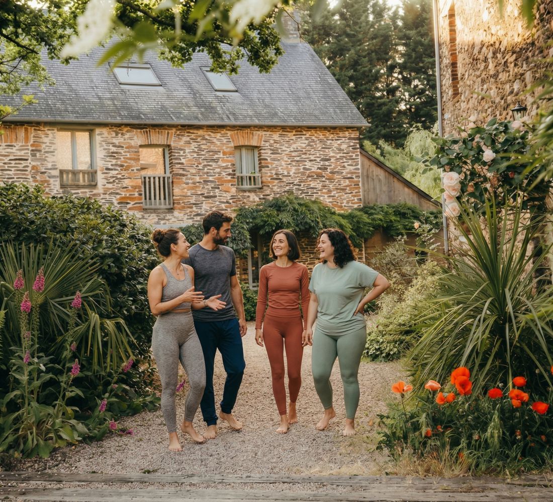 Retraite yoga en Bretagne en automne