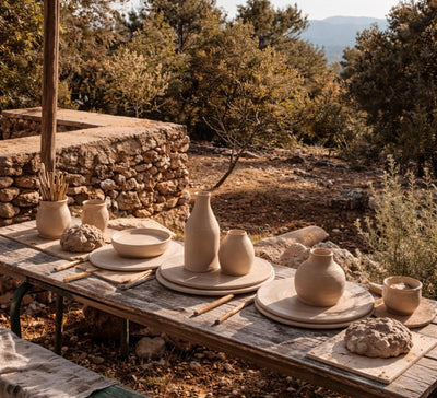 atelier céramique en extérieur 