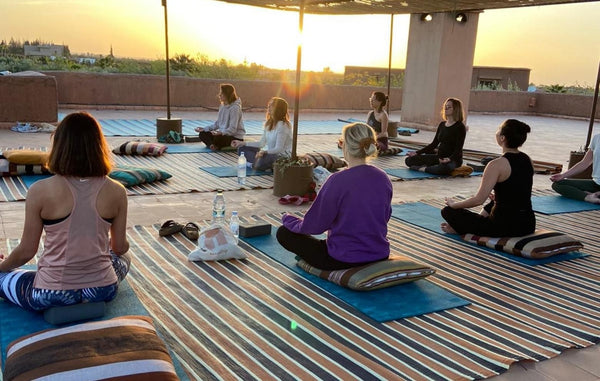 Yoga & Ressourcement Ultime à Marrakech Accueil - Agence de voyage Namastrip
